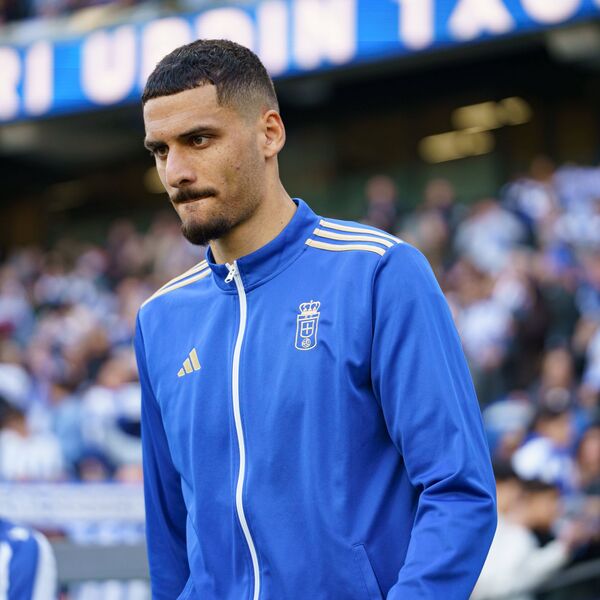 David Carmo seen during LaLiga EA Sports game between teams of Real Sociedad de Futbol and Real Oviedo (Mickael Ducint Ball Raw Images) San Sebastian Estadio Anoeta Spain Copyright: xMickaelxDucint...